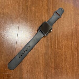 ❌SOLD❌Apple 42 mm Watch Series 2 with Space Gray Aluminum and Black Band